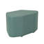Upholstered Petal Ottoman 18" Height-101933903