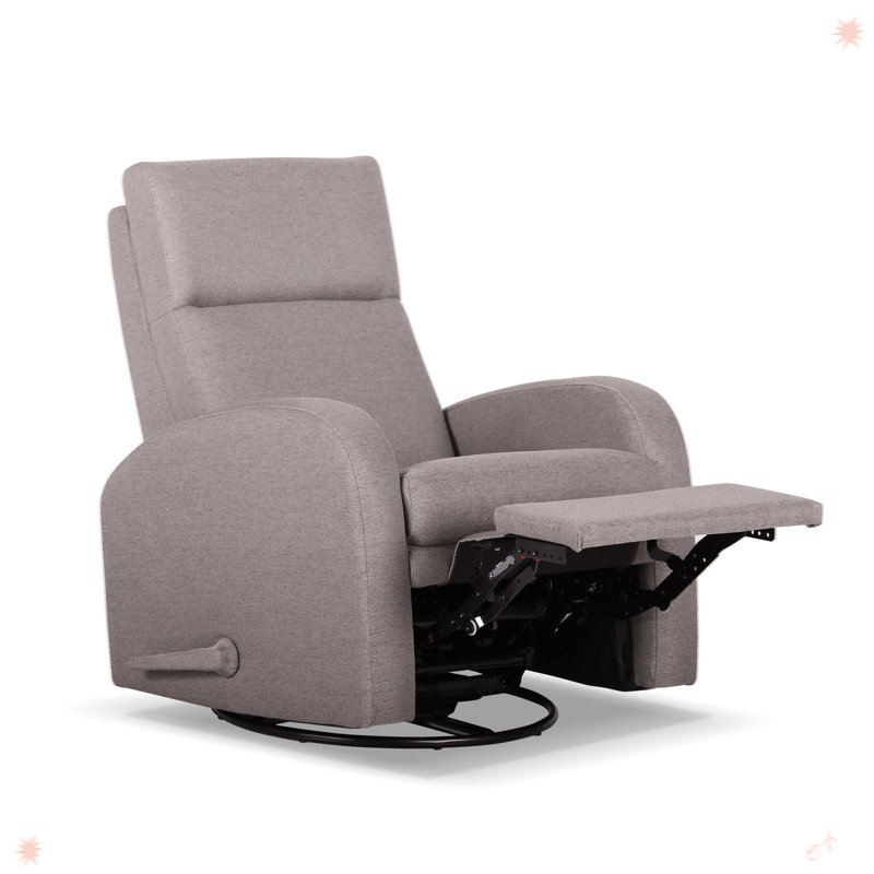 Fauteuil inclinable et pivotant à poignée manuelle, Sable du désert