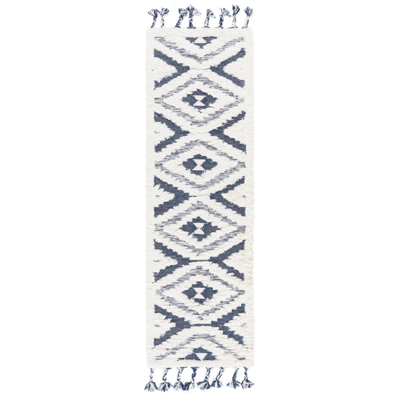 Southall Natura Hand Woven Wool Southwestern Rug, Runner 2'3" x 8'