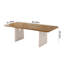 Ensemble de salle à manger rectangulaire en bois massif de pin pour 4 personnes-98515753