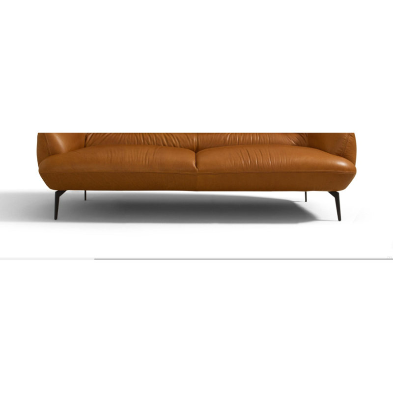Causeuse en cuir Leonia