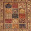 Tapis abstrait à motif abstrait moderne-912596778