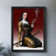 Reproduction d'art encadré noir rétro-1416867988