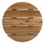 Table d'appoint en bois massif de 42 x 41 cm (16 x 16 po), idéale pour le salon.