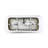 59" Acrylic Freestanding Bathtub, Stand Alone Soaking Tub, Gloss White Finish, Gold Overflow & Pop-Up Drain-119338712