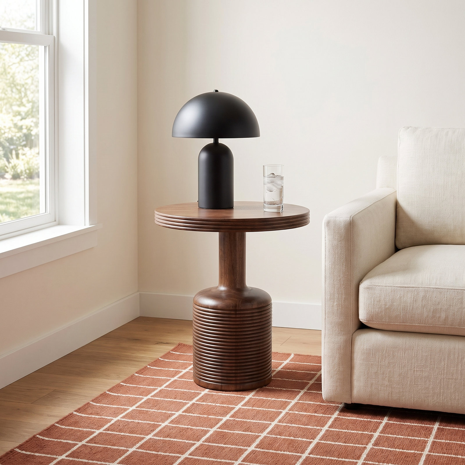 Olton Solid Wood End Table