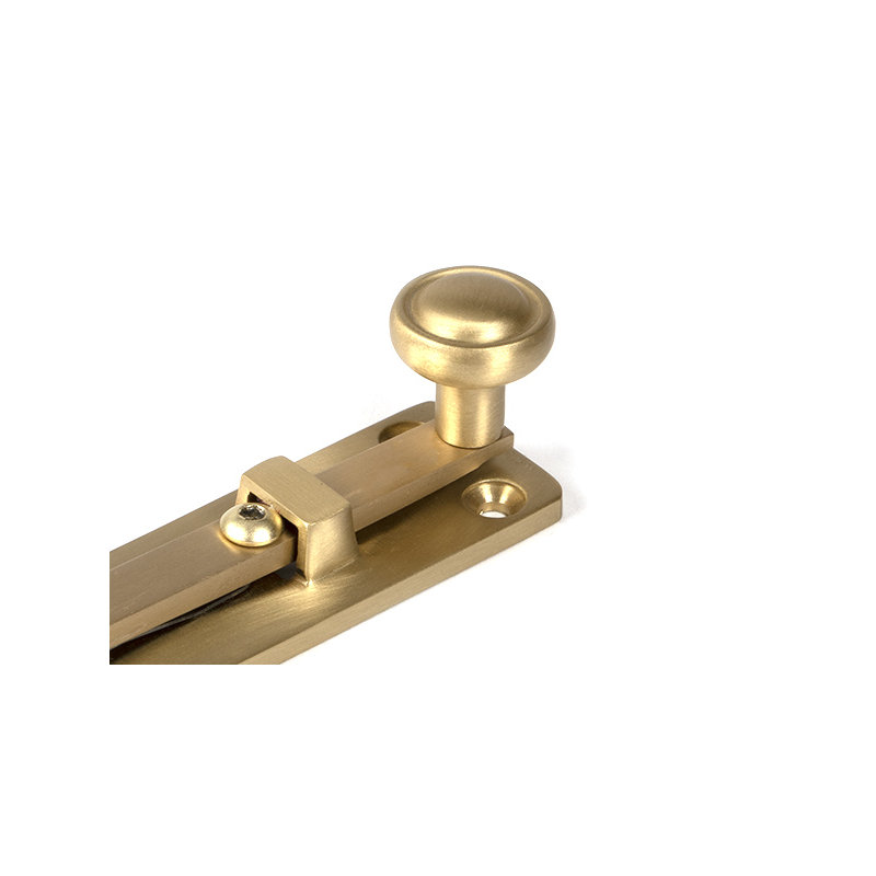 Universal Satin Brass 4" Bolt