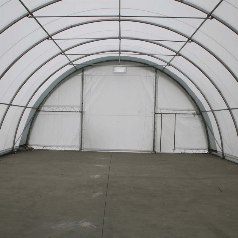 Abri de rangement à arche simple, H 180 po x l 780 po x P 360 po