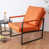 Orange Faux Leather selected