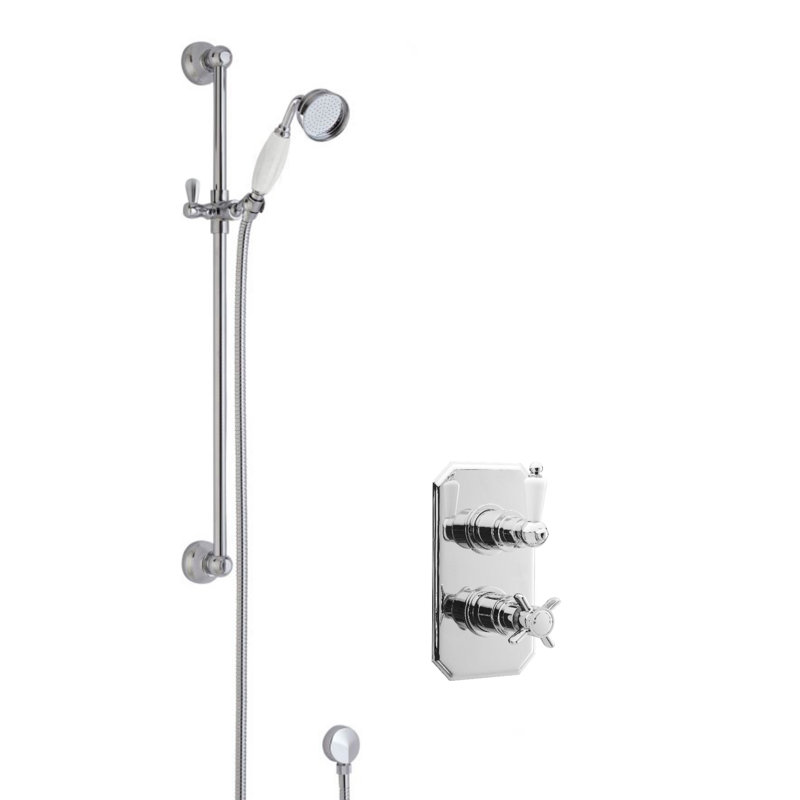 Thermostatic Shower with Handheld Shower Head