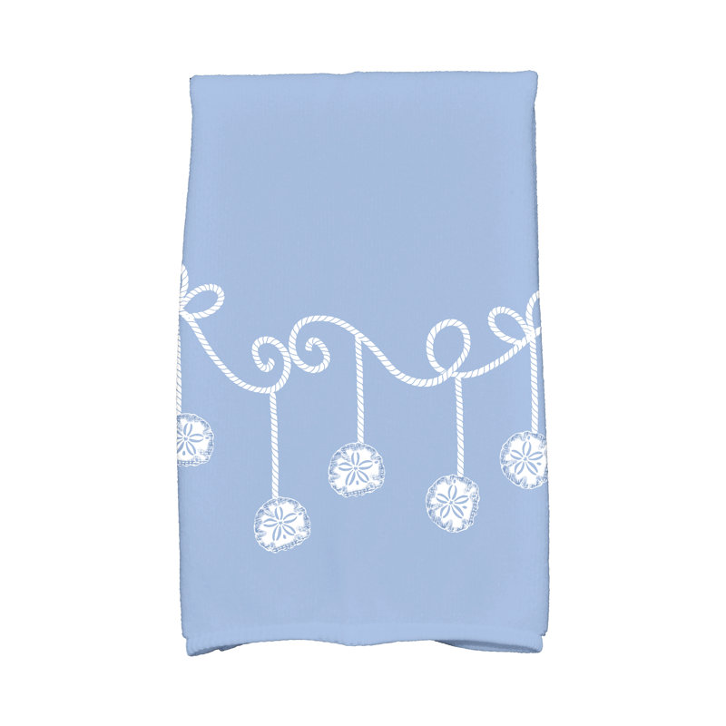 Enid Hand Towel, Blue