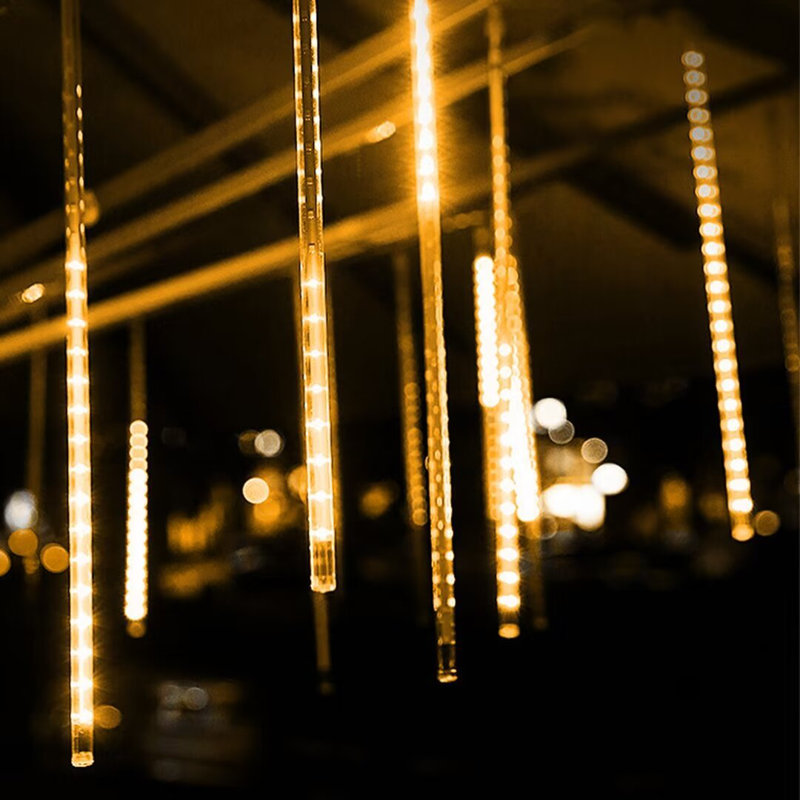 Guirlande de lumières DEL d'extérieur Sawana, Jaune