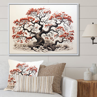Coral Tree Shadow Dance I - impressions sur toile florales