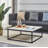 Square Coffee Table Cocktail Table Living Room Table Center Table