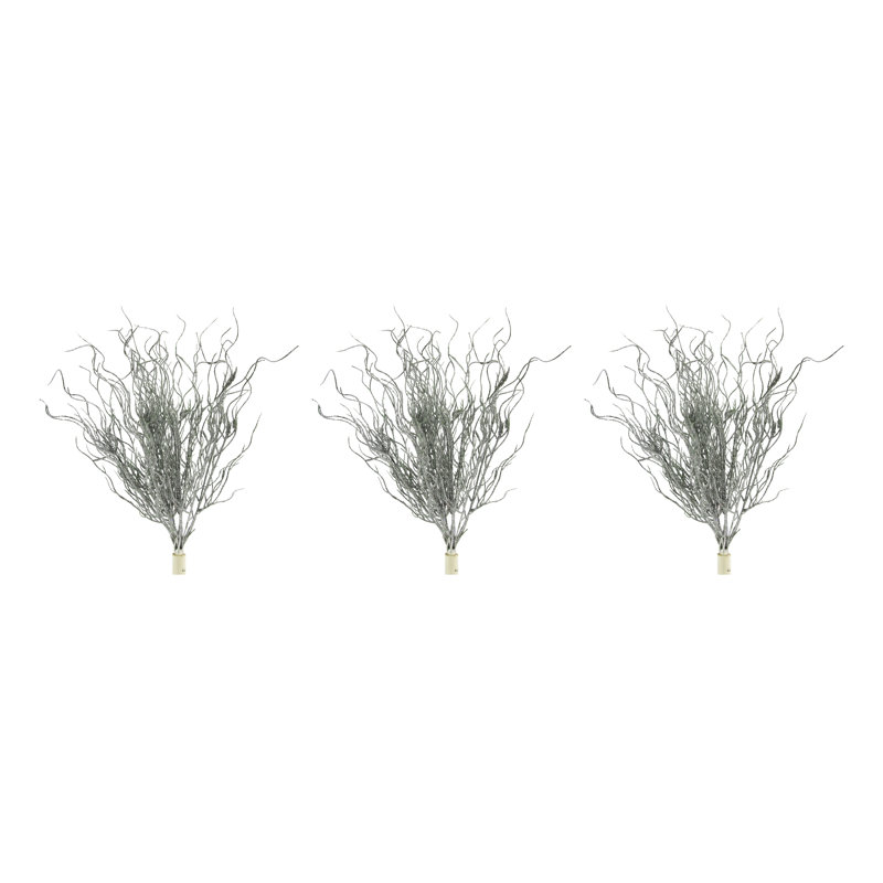 Paillettes à la tige de noël, Argent