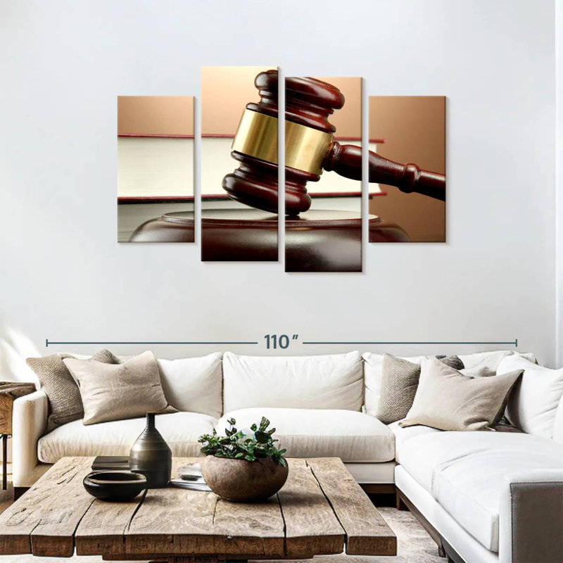 Alcaraz Law, 48" H x 75" W