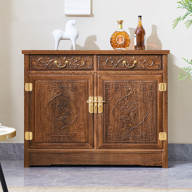 Chinese Exquisite Carving Display Case