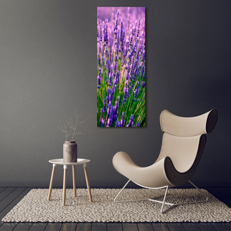Lavender Field - Wrapped Canvas Print