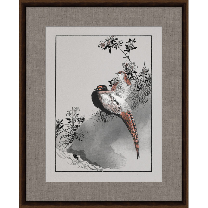 Native Bird Block 2 - Peinture encadrée