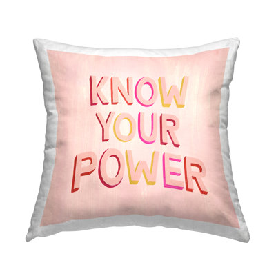 Polyester/Polyester Blend Throw Square Pillow Cover & Insert by Grace Popp