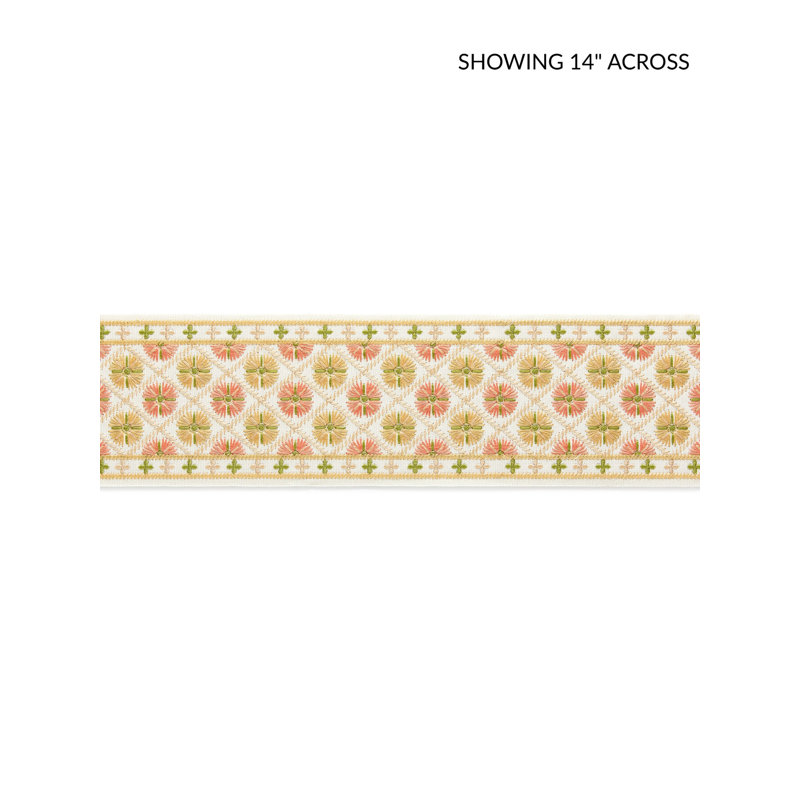 HANSEL EMBROIDERED TAPE, Citrus Twist