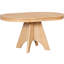 Table vintage 42-58 pouces pour 4 ou 6 personnes, fini vieilli, placage en bois massif, pieds stables, structure extensible, design rétro, finition naturelle.