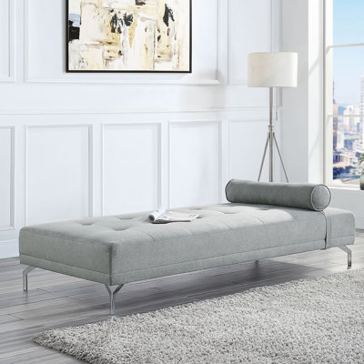 Canapé-lit en velours avec coussin Melange