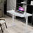 Uncaged Ergonomics Rise Up Glass Electric Standing Desk with Drawer and USB Charging - Height Adjustable Sit-Stand Home Office Desk, White-497212703