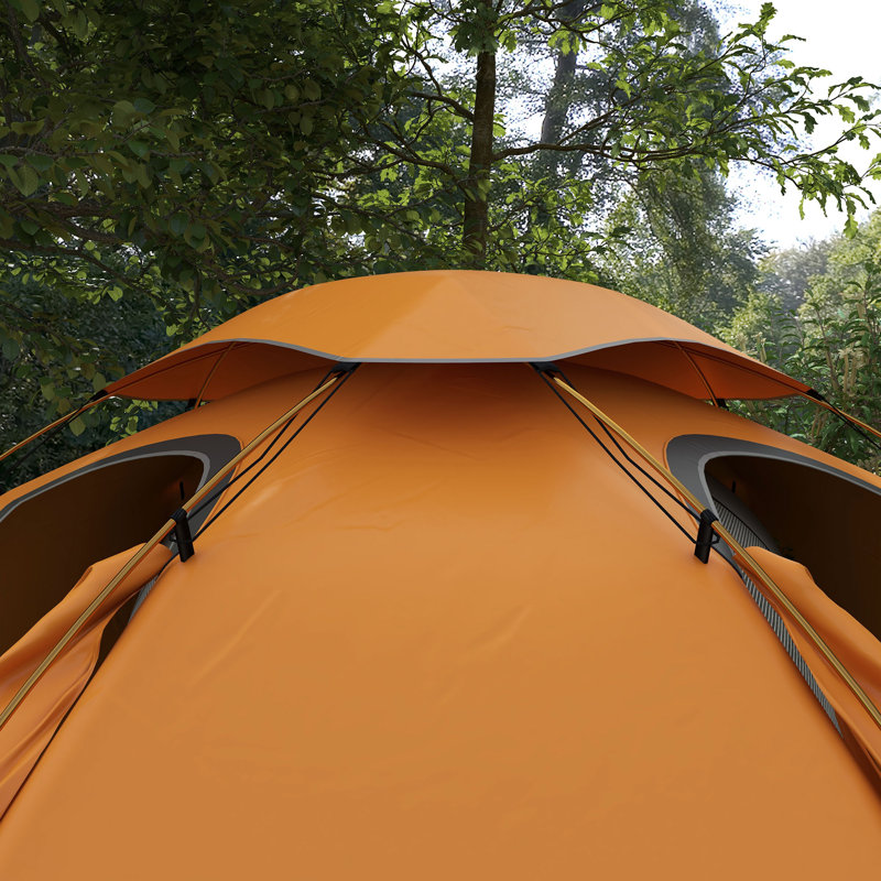 2 Person Tent, Orange