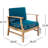 Club Chair, Produced With Tough Wood And Slat Appearance Patio Chair In , Comprised Of Feature-121841378-121841383
