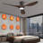 52 inch Ceiling Fan with Light and Remote Control-903734031