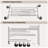 Dwight Adjustable Rolling Clothes Rack-201406764