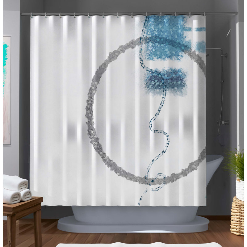 Rideau de douche abstrait Gardin