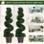 Springfield 120cm Faux Boxwood Topiary in Pot