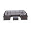 Taie décorative 100% coton Marlene Daphnee Cantina-1698108726