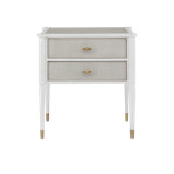 Aster 2 - Drawer Solid Wood Nightstand