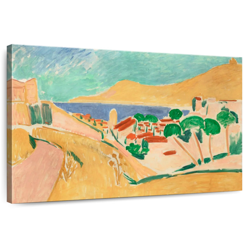 Gillard Collioure En Aout, H 34 po x l 51 po