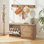 Entryway Shoe Storage Bench 38.9x9.4x19.7 Inch Rattan-Like Rack with Flip Drawer