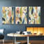 Jungle Jewels I, ensemble de 3 toiles encadrées sur toile-97792781-97792780