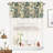Abbie-Leigh Floral Tailored Window Valance-1544450931