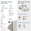 Barre à serviettes murale 19,81 po Mulholland-66149365