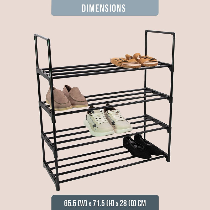 12 Pair Shoe Rack