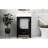 20.51-Inch Bathroom Vanity With Solid Wood Legs, Ceramic Sink, Hinges, Modern Design Compact 20-Inch Ample Storage, Soft-Close Door, Contemporary Minimalist Look