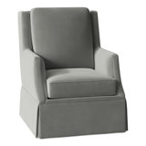Savannah Skirted Swivel Glider