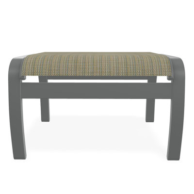 Repose-pieds d'extérieur avec coussin Askar