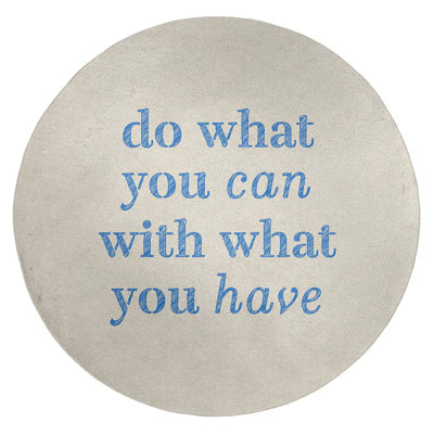 Quotes Chenille Indoor Rug