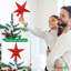 Glitter Star Tree Topper -1286008261