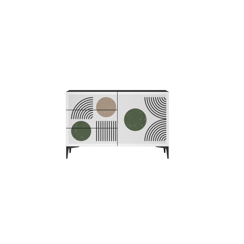 Bader 1 - Door Rectangle Accent Cabinet