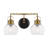 Gilbertson Metal/Seeded Glass Vanity Light-119335088-123430033