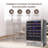 51 Bottles Wine Cooler Refrigerator,Freestanding Compact Wine Fridge with Digital Control for Fridge With 40-66F Digital Temperature Control Glass Door